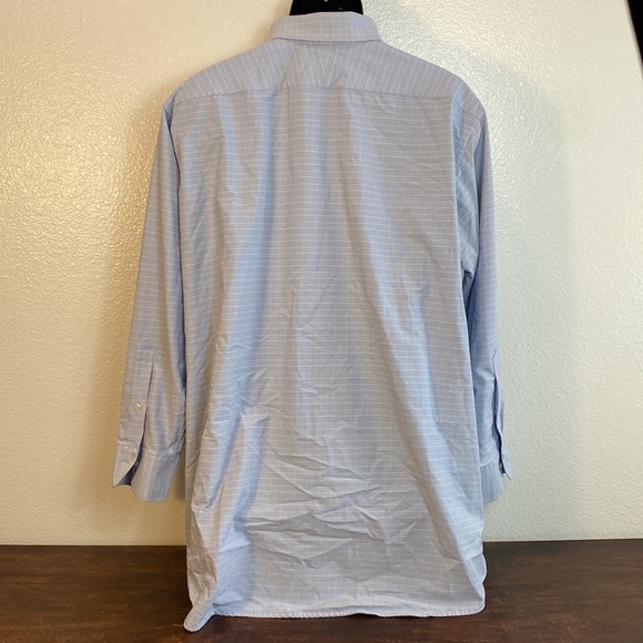 The Oxford Proper Cloth Plaid Button Down Long Sleeve Shirt, Men's 2XL - Picture 2 of 8